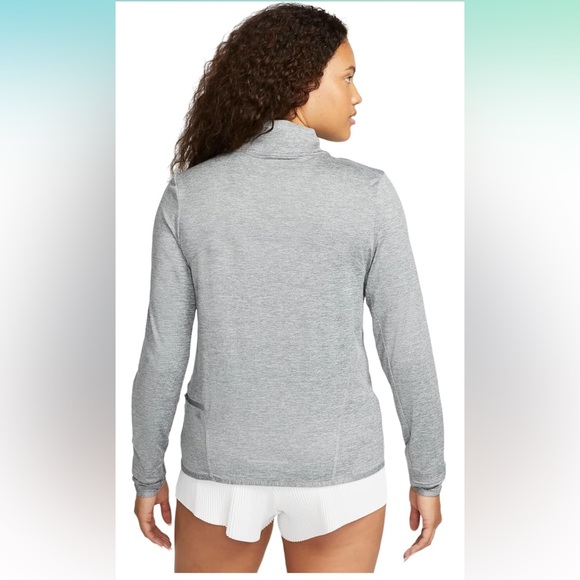 NWT Nike Women's Dri-Fit Long Sleeve Running Top, Black - Picture 3 of 5